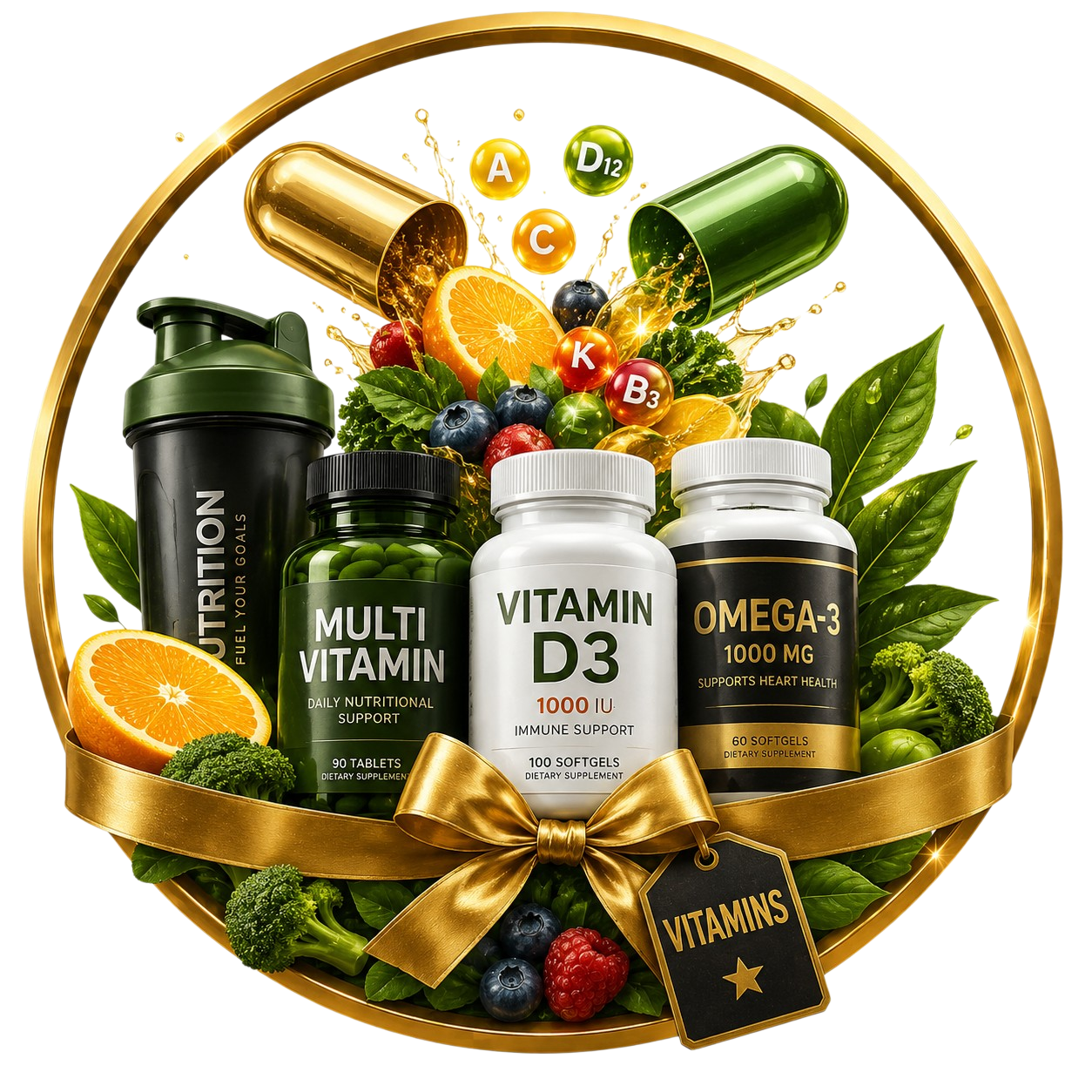 Vitamins  Discover our carefully selected range of natural vitamins, formulated to support your health and vitality every day. Sourced from trusted natural ingredients, our products are crafted to help you feel your best — naturally.