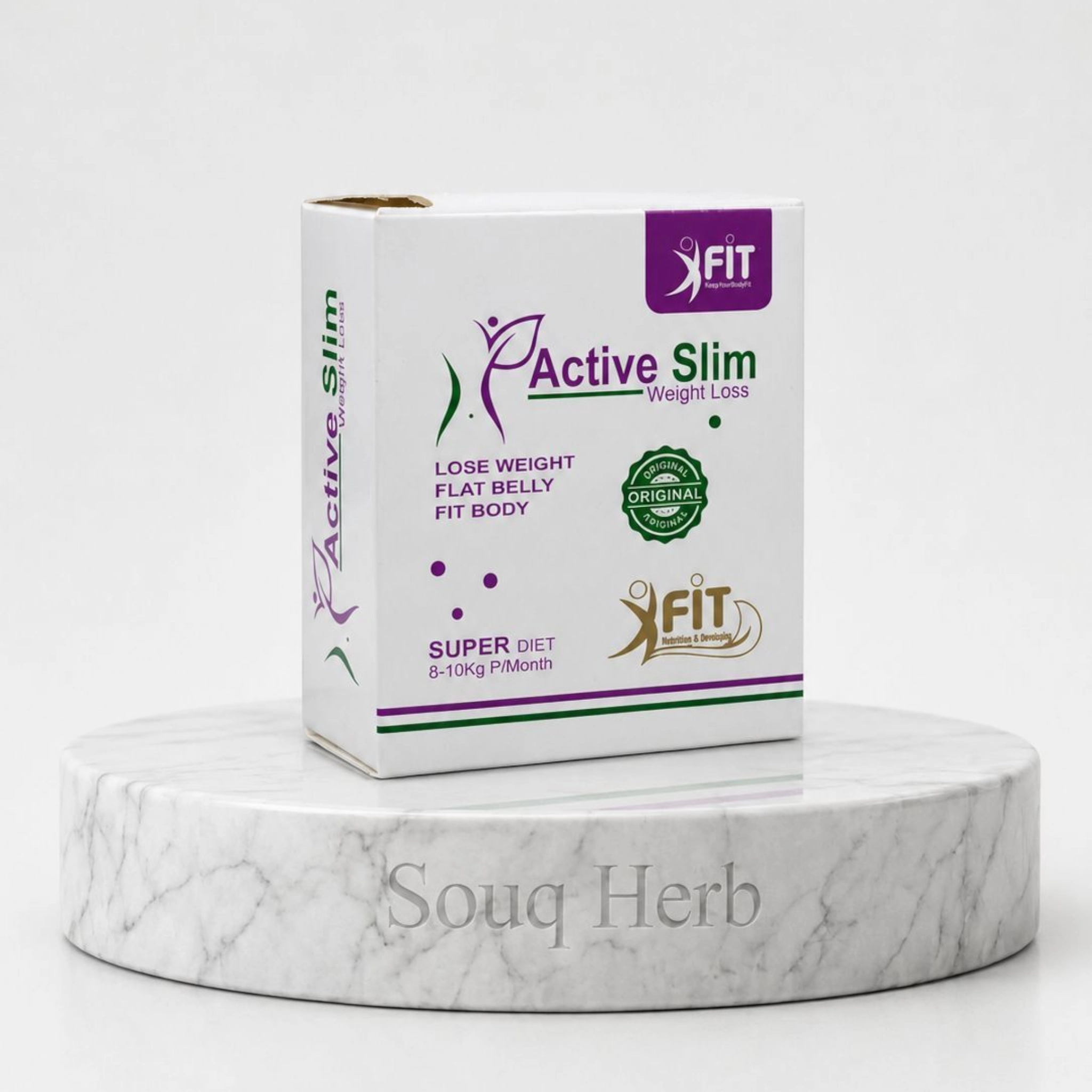 Active Slim Weight Management Capsules - كبسولات أكتف سليم لدعم الوزن