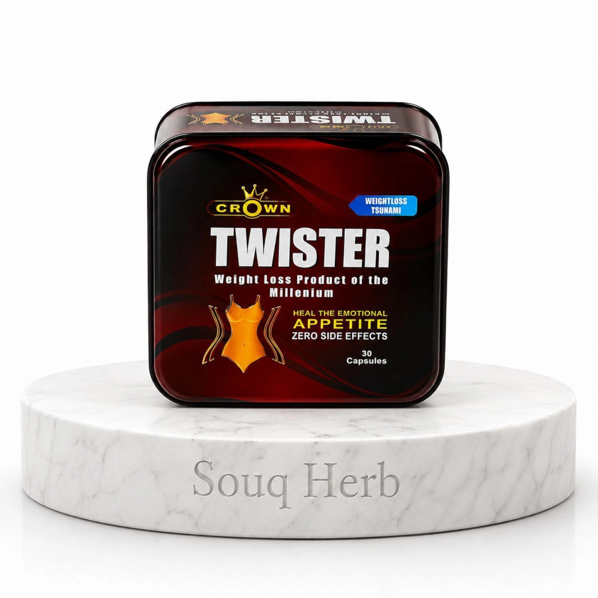 كبسولات كراون تويستر للتخسيس الأصلية في مصر من سوق هيرب | Crown Twister slimming capsules from Souq Herb Egypt