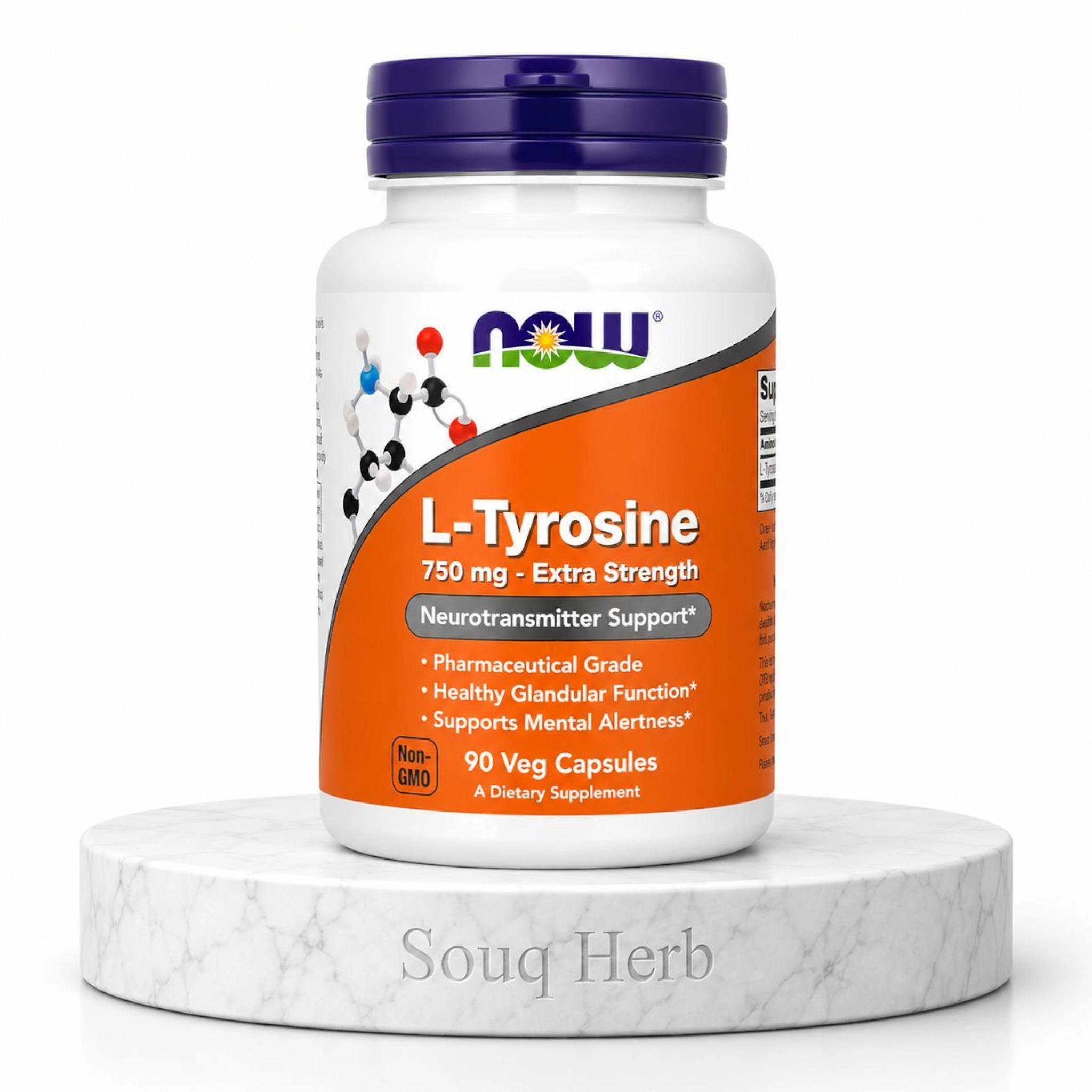 L-Tyrosine 750mg - Extra Strength