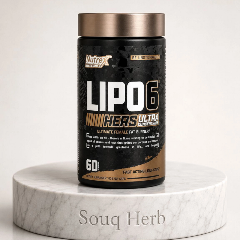 Lipo 6 Hers Ultra Concentrate Nutrex Research - كبسولات ليبو 6 هيرز للتخسيس وحرق الدهون للنساء نيوتريكس ريسيرش