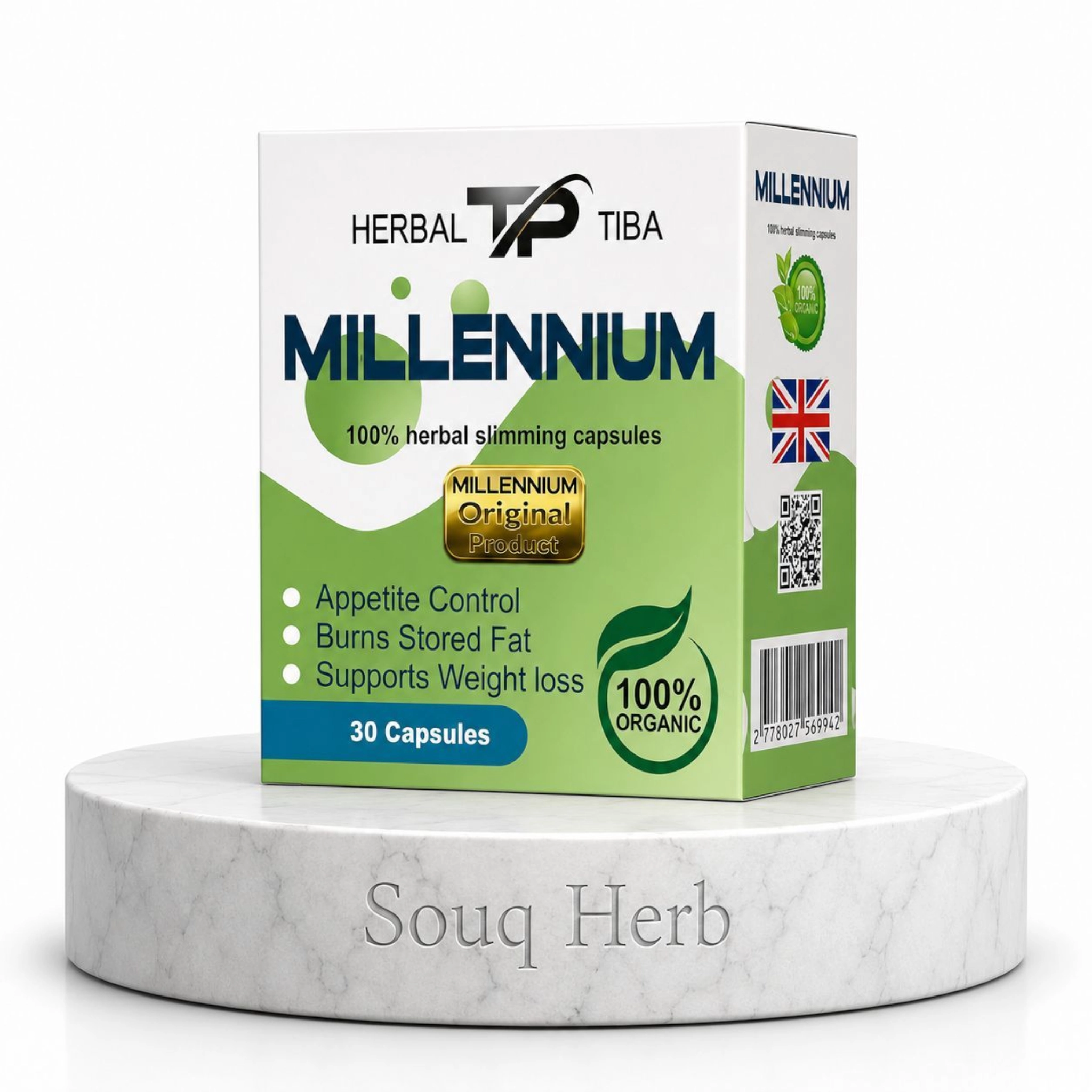 Millennium Slimming Capsules Herbal  - كبسولات ميلينيوم للتخسيس الأعشاب