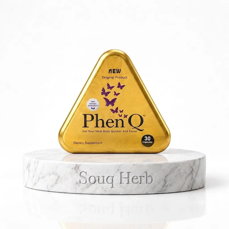 كبسولات فين كيو للتخسيس وسد الشهية 30 كبسولة من سوق هيرب | Phen Q weight loss and appetite suppressant 30 capsules by Souq Herb