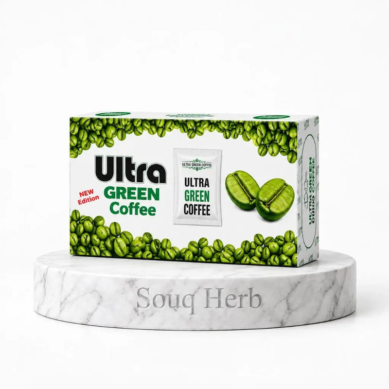 الترا جرين كوفي مشروب القهوه الخضراء للتخسيس من  سوق هيرب مصر - Ultra Green Coffee slimming box by Souq Herb Egypt