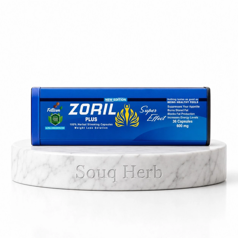 Zoril Plus Natural Weight Loss Capsules New Edition - كبسولات زوريل بلس العشبية للتخسيس الإصدار الجديد
