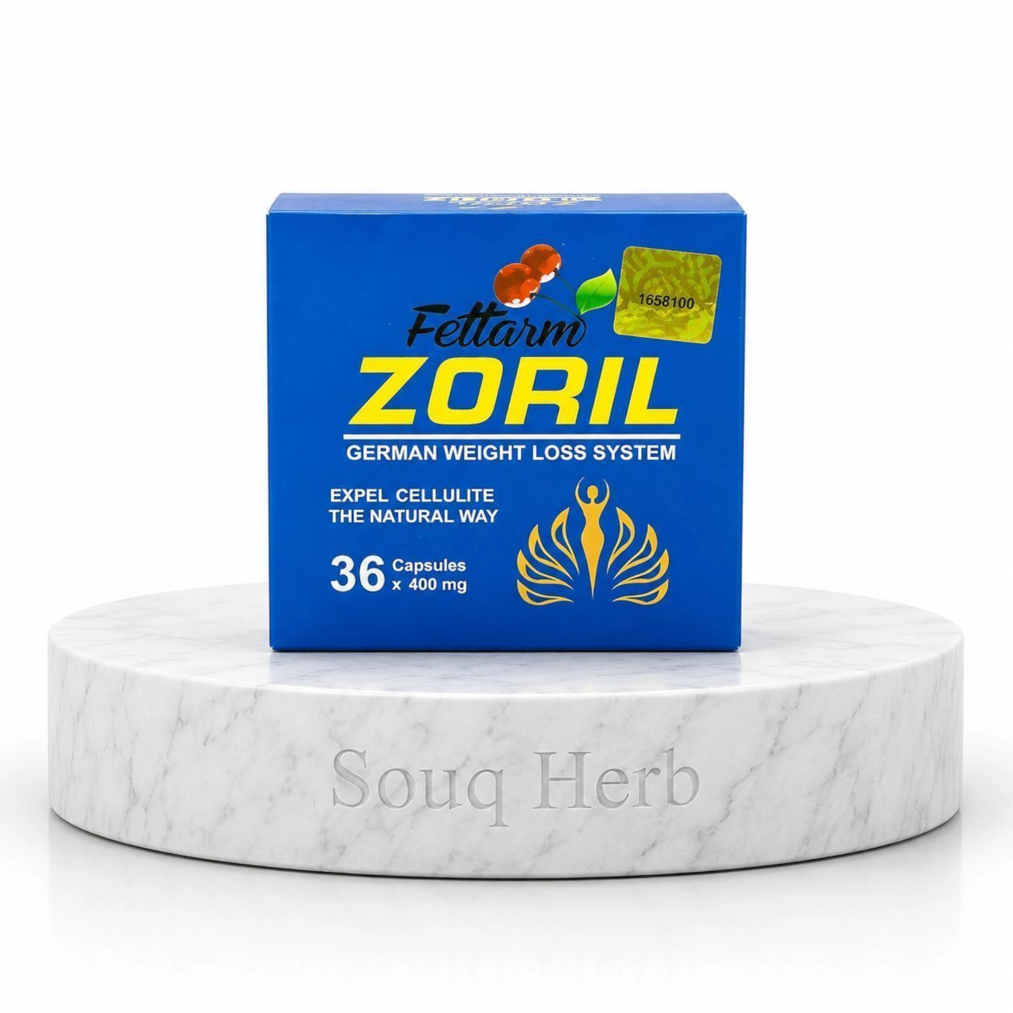 كبسولات زوريل للتخسيس الأصلية في مصر من سوق هيرب | Fettarm Zoril German Weight Loss capsules from Souq Herb Egypt