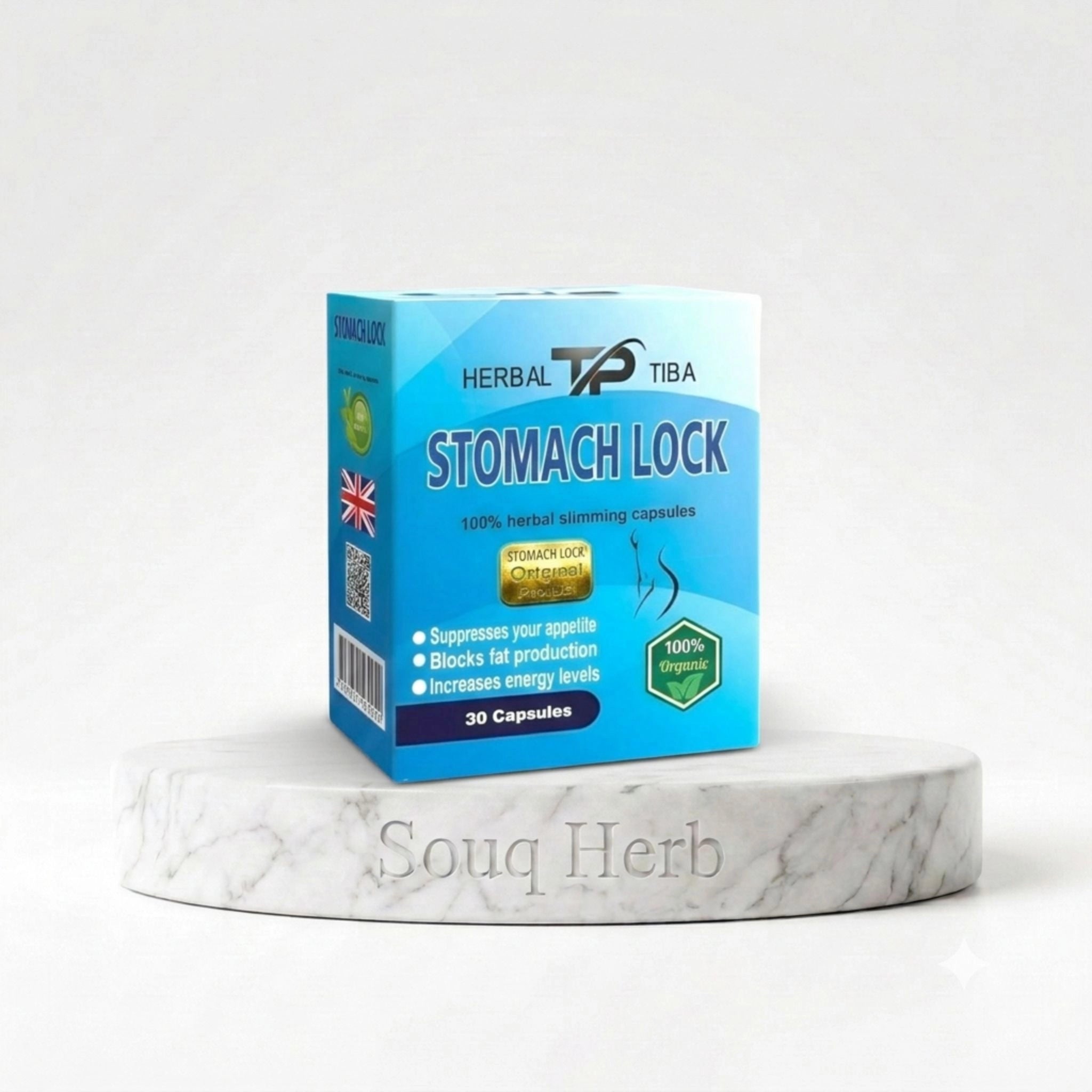 Stomach Lock Herbal Capsules - كبسولات ستوميك لوك للتخسيس