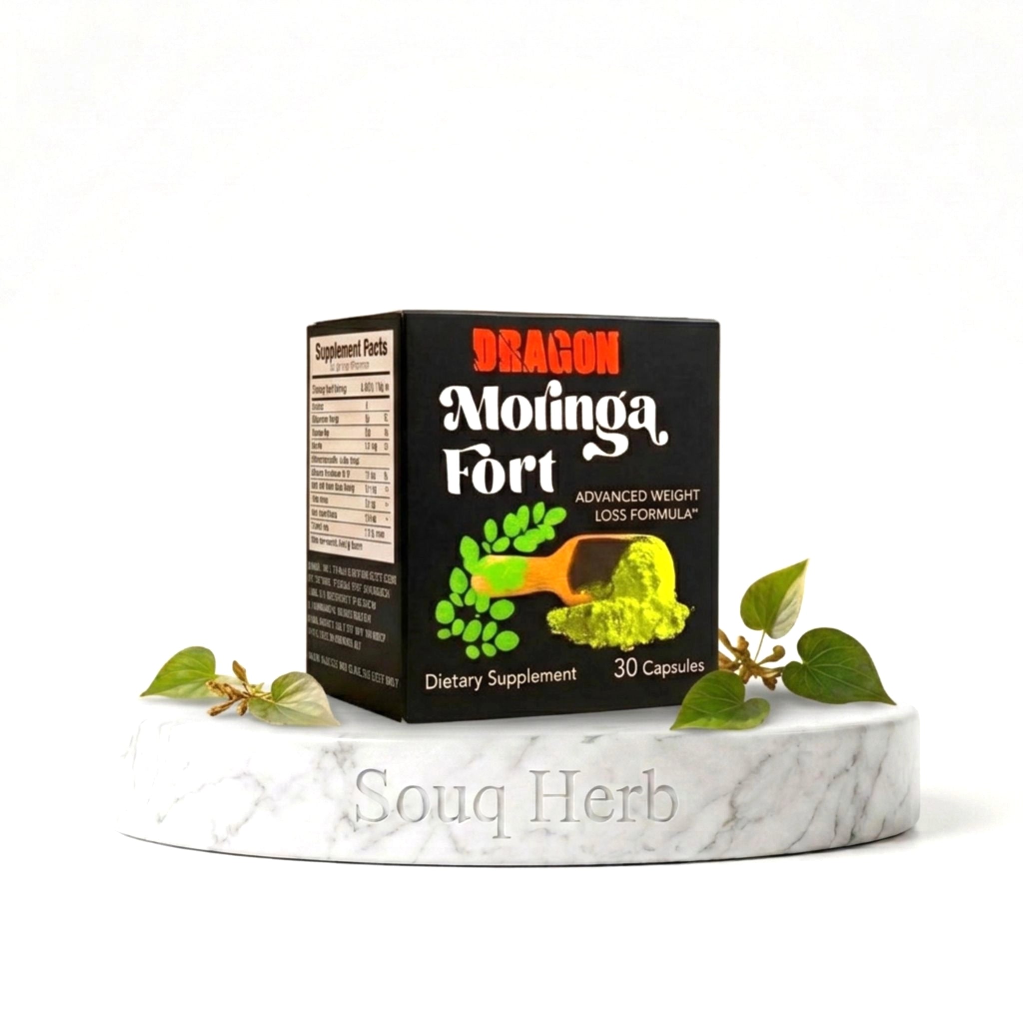 Dragon Moringa Fort Advanced Weight Loss Capsules - كبسولات دراجون مورينجا فورت المتقدمة للتخسيس