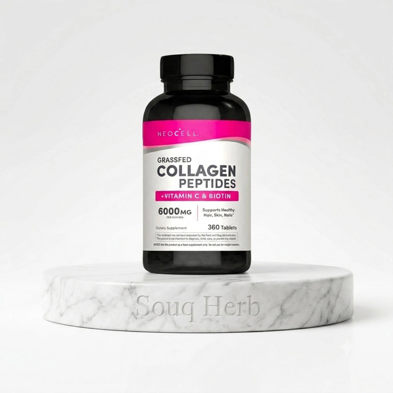 NeoCell Collagen Peptides 6000mg with Vitamin C & Biotin - حبوب كولاجين نيو سيل للبشرة والشعر