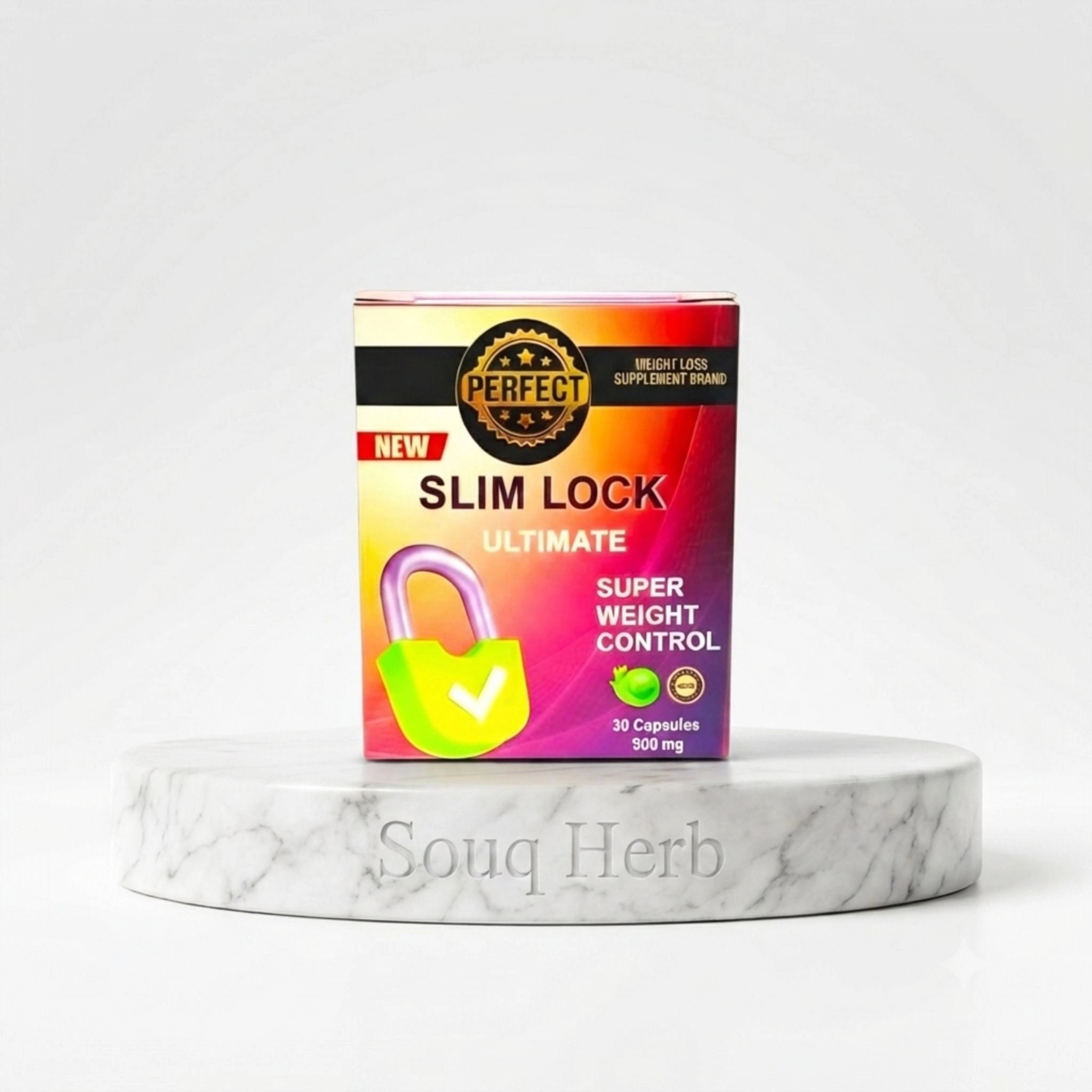 Perfect Slim Lock Ultimate Weight Control Capsules - كبسولات سليم لوك ألتيمت للتخسيس