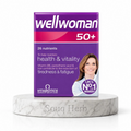 فيتامينات ويل وومان للمرأة فوق 50 سنة Vitabiotics Wellwoman 50+ مكمل غذائي لدعم الصحة والنشاط من متجر سوق هيرب مصر Souq Herb